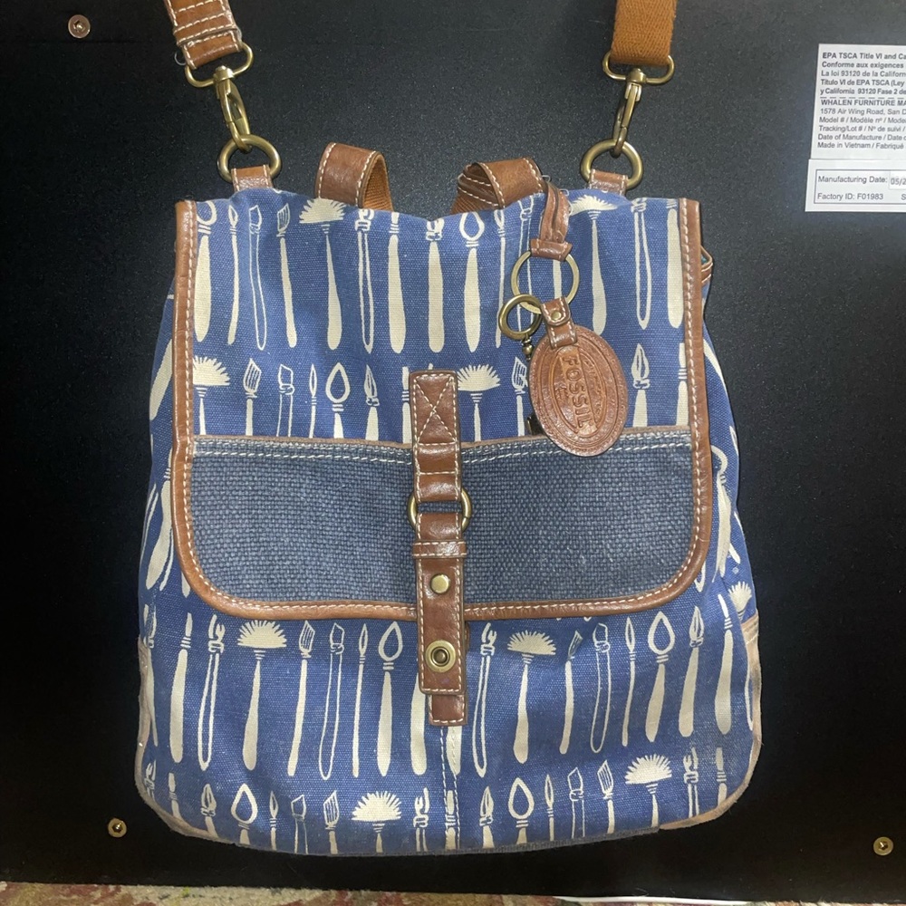 FOSSIL long live vintage multi use bag
